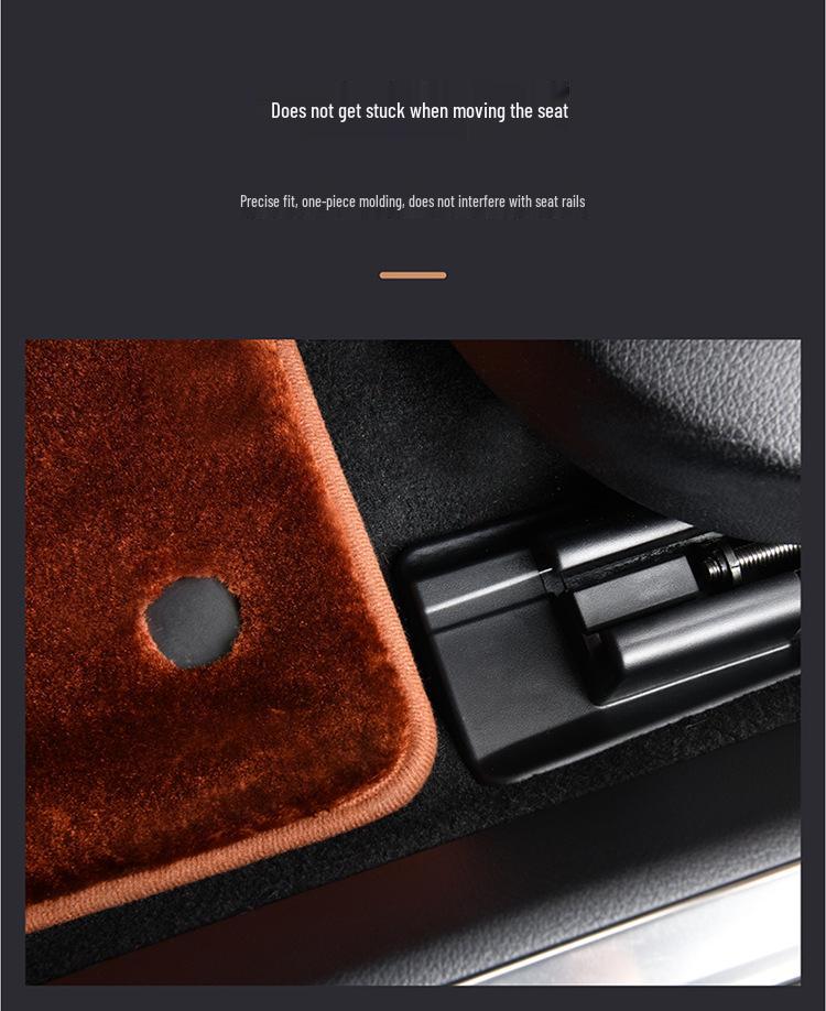 Luxury Pure Wool Floor Mats for 2023 BMW 7 Series G70/i7 (735li/740li/730li)