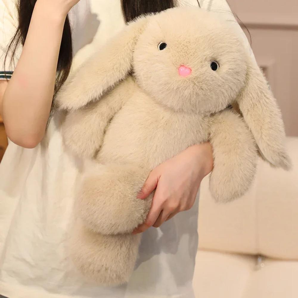 4 Styles Running Animal Plush Toys Stuffed Cartoon Bear Rabbit Elephant Doll Funny Hugging Animal Doll Cuddly Children Gift