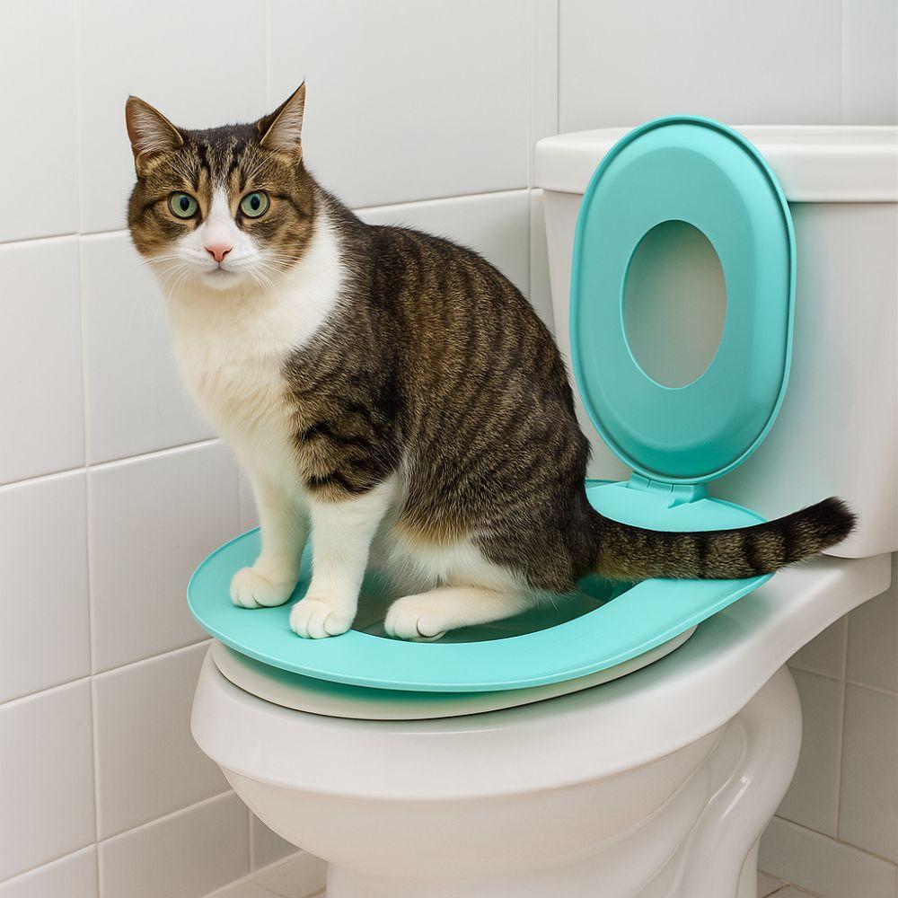Stable Cat Toilet Trainer Reusable Pet Hygiene Trainer Cat Potty Trainer  for Cats and Dogs