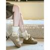All-inclusive Soft-soled Boken Shoes Women's 2025 New Winter Velvet Snow Boots Retro Boken Single Shoes Thermal Cotton Shoes