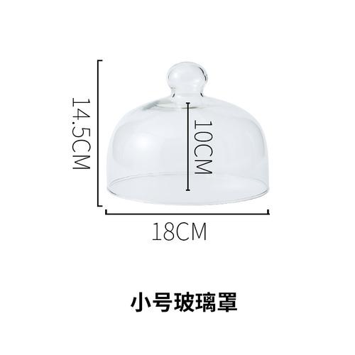 Imitation Marble Ceramics Cake Tray Glass Cover Cake Dessert Display Stand Fondant Cake Decorating Tools