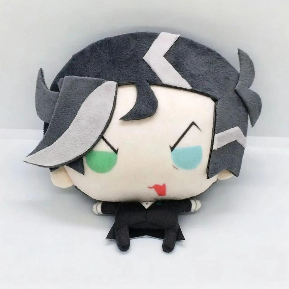 10cm Hazbin Hotel Vox Kawaii Plush Doll Anime Stuffed Toy Keychain Bag Charm Pendant Gift Cotton Figure Mascot Cosplay