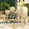 European Wrought Iron 5-Head Crystal Candelabra for Weddings and Dining - Chinese Style