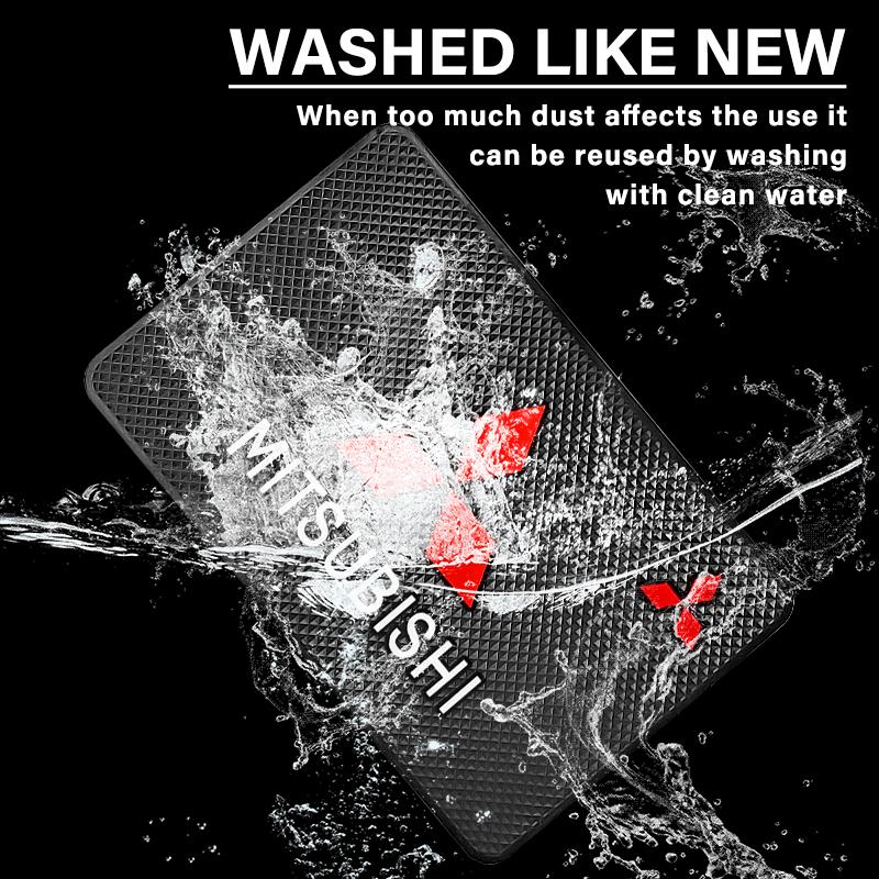 Protiskluzová podložka do auta Držák na telefon Protiskluzová podložka Autopříslušenství Pro Mitsubishi Lancer 9 Ex Evo ASX L200 Colt Pajero Sport