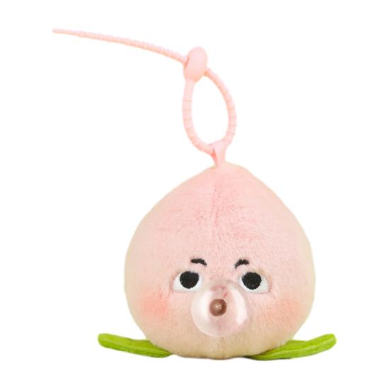 Vegetable Plush Toy Keychain Soft Squeezable Stuffed Animal Keychain Stress Relief Fidget
