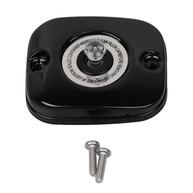 Front Brake Clutch Master Cylinder Cover With Bolt Set For Street Electra Glide Softail Dyna Touring Motorcycle