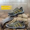 Labor Insurance Shoes Men's Breathable and Lightweight Steel Baotou Anti-smashing, Anti-piercing and Non-slip Construction Site Work Shoes
