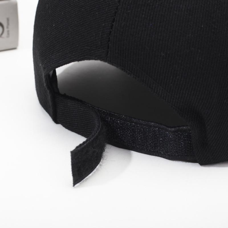 Maoqing Solid Color Duckbill Men's Sunshade Baseball Cap with Various Logos