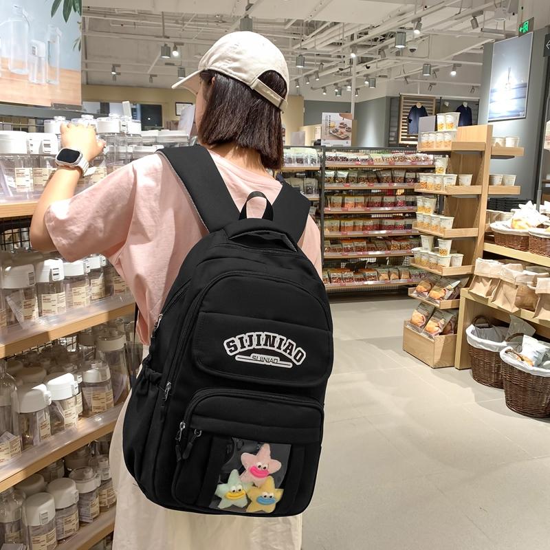 Нейлоновый рюкзак для девочек — фото 19