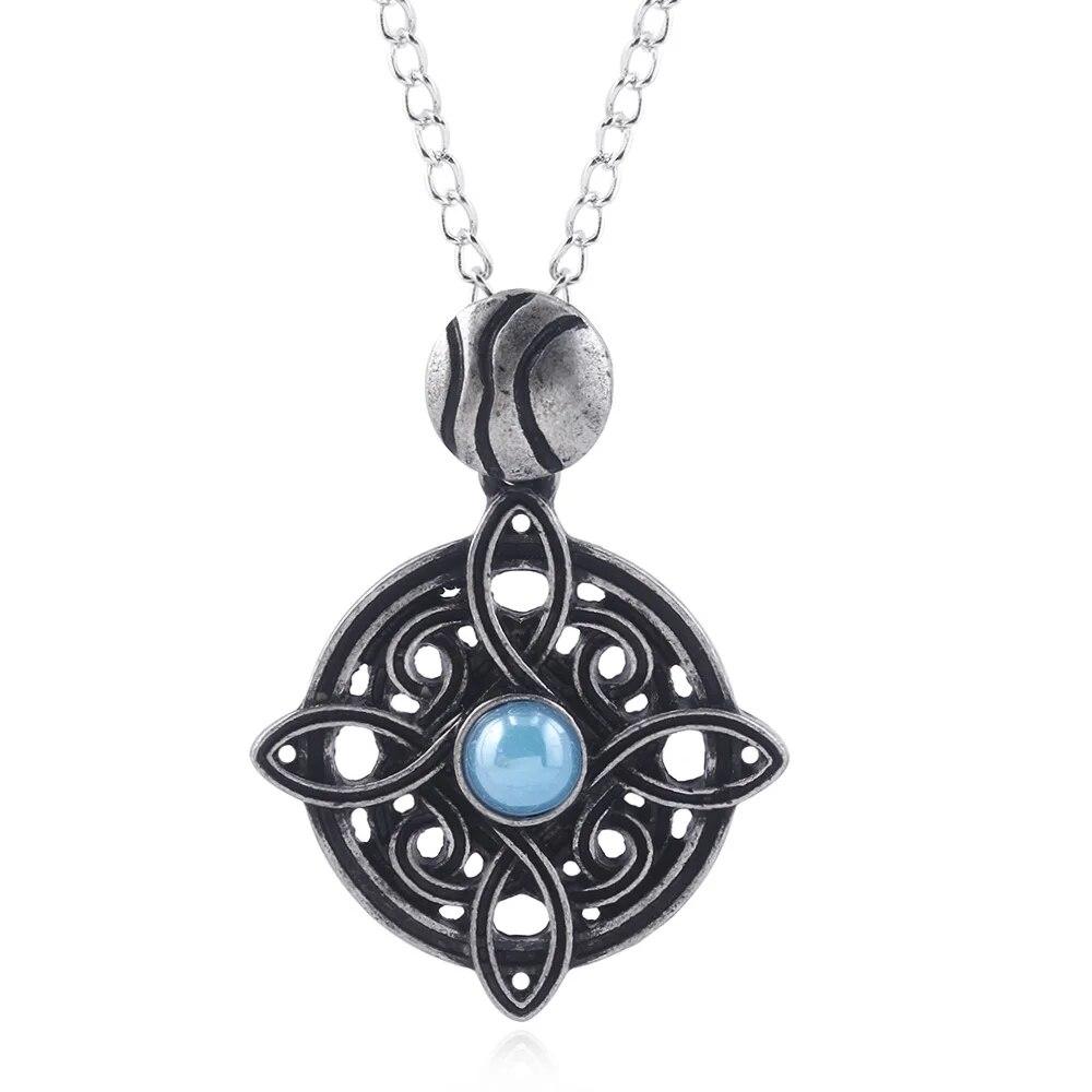 Game The Elder Scrolls 5 Skyrim Necklaces Amulet of Mara Dark Brotherhood Metal Necklace Cosplay Jewelry Gift