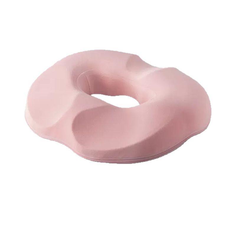 Memory Foam Hemorrhoid Relief Cushion - Round, Universal, and Ideal for Long Sitting