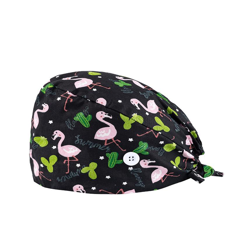 200 Kinds Adjustable Medical America National Pattern Cartoon Pet Hospital Heart Surgical Doctor Cap Surgeon Hat