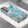 Galvanisierte goldene neue Handyhülle für Samsung Galaxy S26 Ultra S25 Plus S24 S23 S22 fe gehärtetes Glas Künstlerische Texturmuster