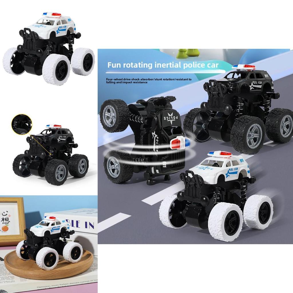 Off Road Police Car Toy With Inertia Drive For Kids Outdoor Play