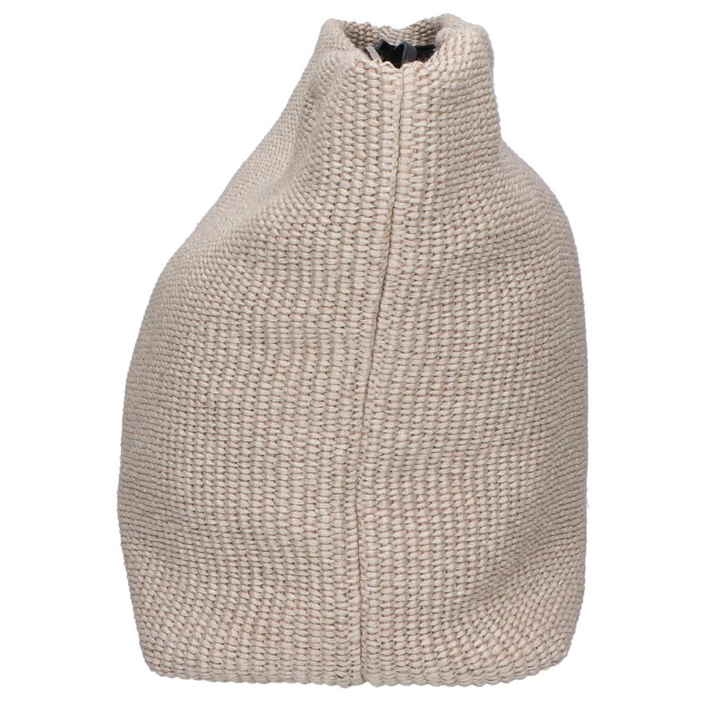 MARCO MASI [Good Condition] Straw X Leather 2WAY Shoulder Tote Bag beigeUsed