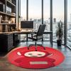 Teletubbies Printed Round Rug Carpet Chair Rug Area Rug Entryway Doormats,for Office Chair Living Room Bedroom Kitchen Room.