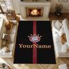 Fc Bayern München Customize your name rug, office chair cushion, home bedroom living room gift.