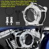 Motorcycle Air Cleaner Intake Filter Chrome For Harley Sportster XL48 Dyna FXDLS Touring Electra Road Glide Softail FLSTNSE