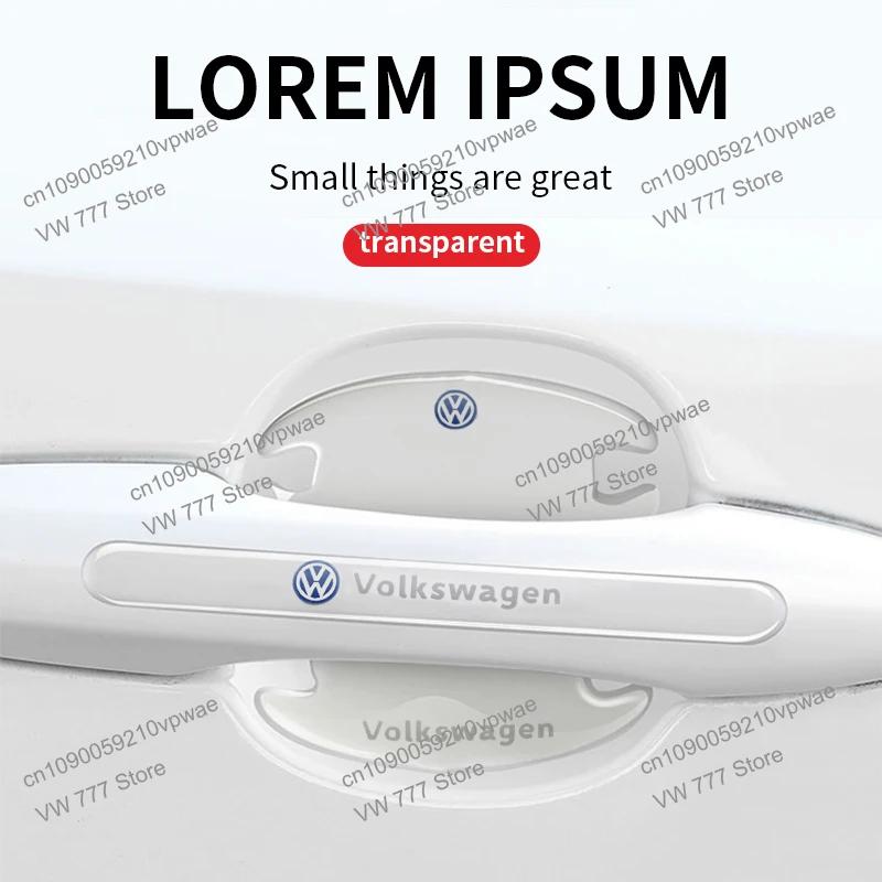VW GTI GOLF 2026 Hot For VW VOLKSWAGEN 4/8Pcs For Volkswagen Golf Polo Touran Jetta Passat Tiguan Car Door Bowl Anti-collision P