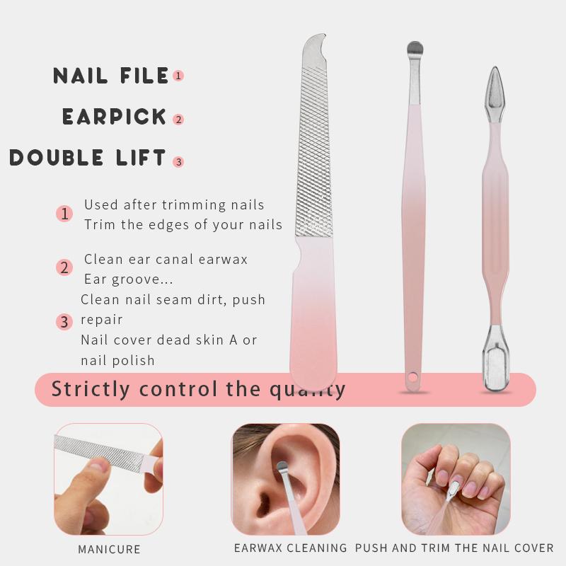 Nail Clipper Set, Nail Care Tools, Nail Scissors, Nail groove Special Nail Clippers, Household Nail Clipper Care Cover