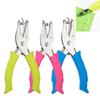 2Pcs 3/6mm Handheld Hole Punch Creative Punch Plier Single Hole Punching Machine  Craft Scrapbook