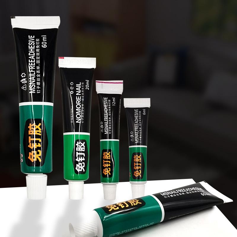 Strong Nail-free Glue Load-bearing Super Glue Waterproof Rack Quick-drying Adhesive Glass Tile Non-punching Nail Replacement Glue