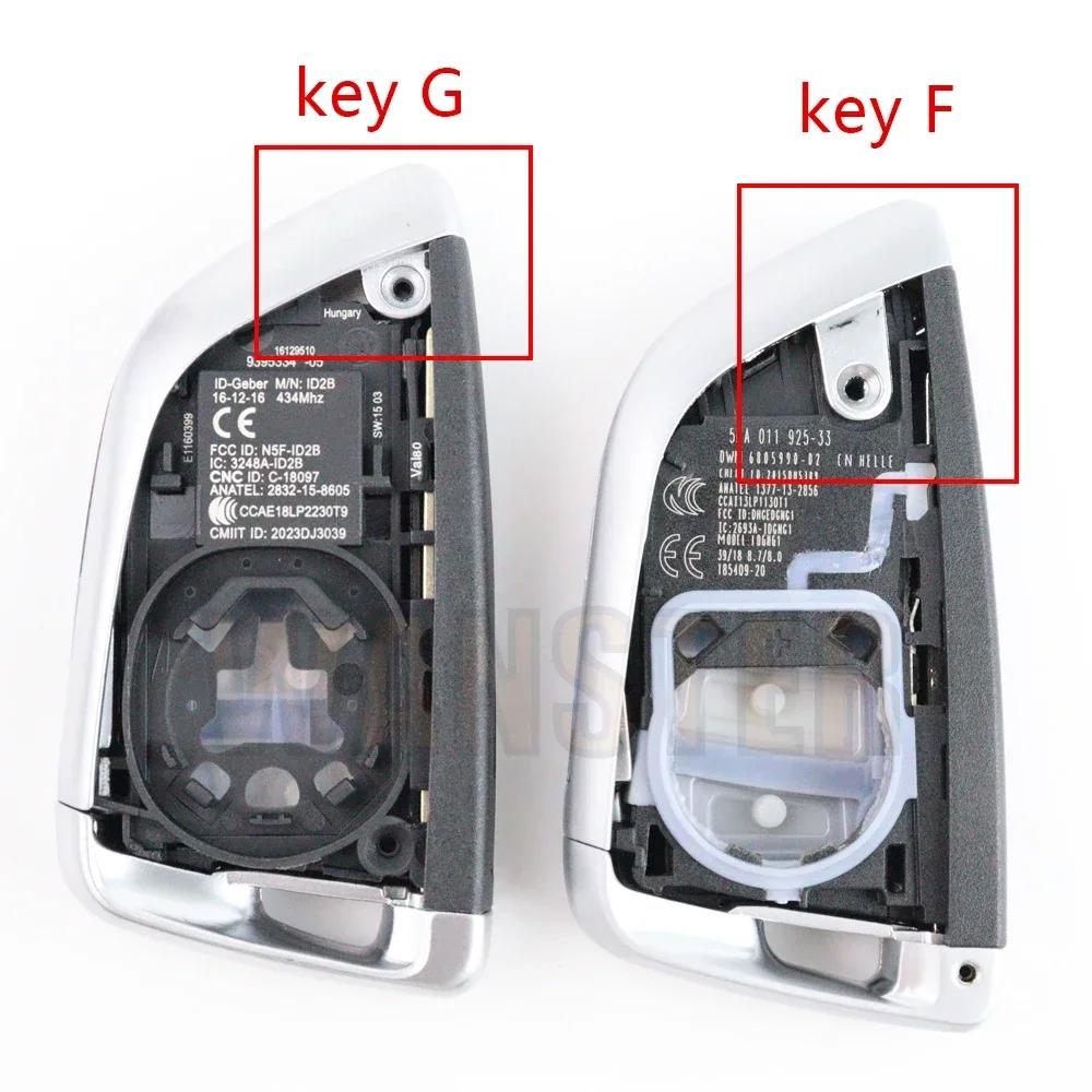 3 4 Buttons Car Key Fob Case Shell Housing For Bmw 1 2 7 Series X1 X5 X6 X5M X6M F G Class F15 F16 G30 7 Series G11 X1 F48 F39