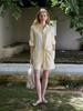 COUNTOMNE Loose Linen Oversized Shirt & Shorts Sun Protection Set
