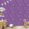 Wallpaper School Supplies purple, purple center 50x1000