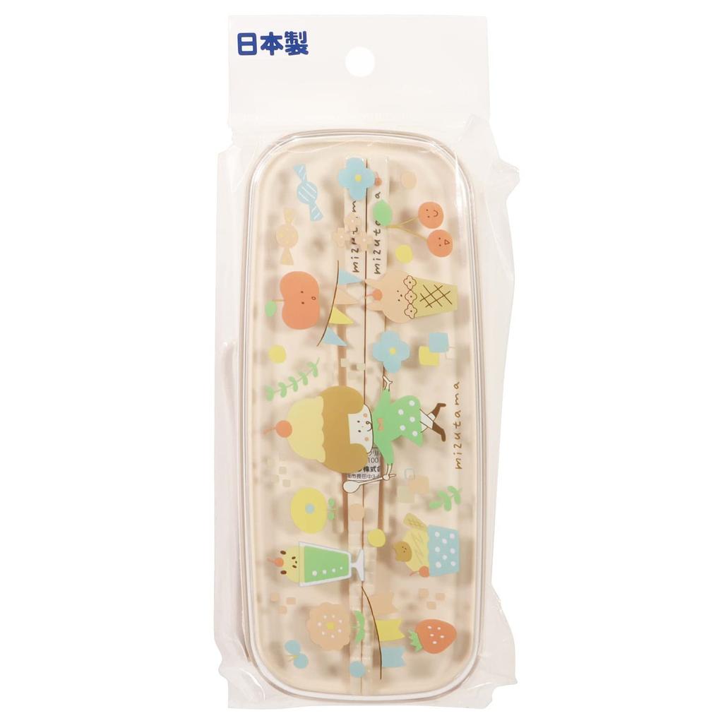 Kutsuwa Mizutama Lunch Made In Japan Two-Tier Box, 640ml, MU002,