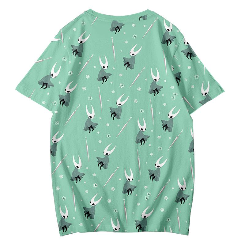 Lustige The Hollow Knight Anime T Shirt Coole männer T-shirt O Neck Casual Unisex Streetwear Fashion T Camisetas Ropa hombre
