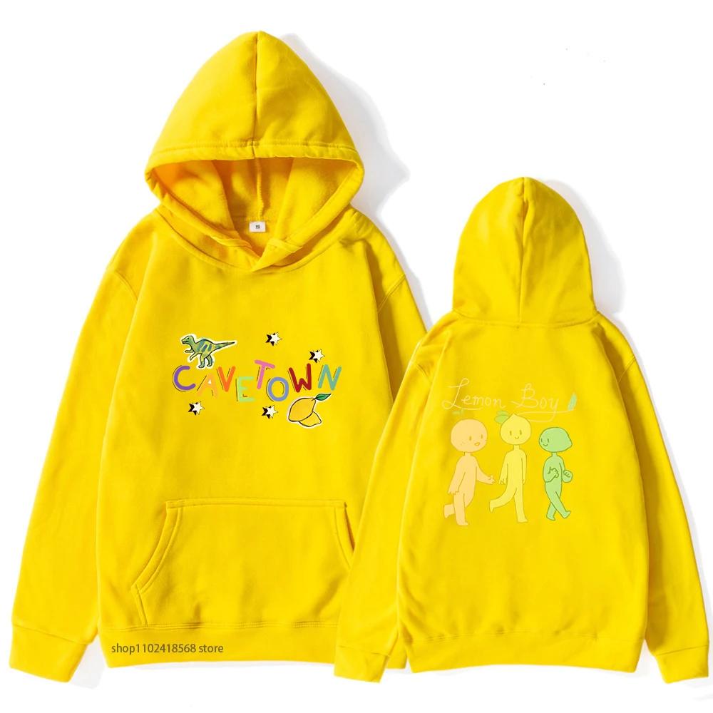 Hudební zpěvák Mikina Cavetown Lemon Boy Mikina s kapucí Dámská Kawaii Pulovry Módní Oblečení s dlouhým rukávem Topy