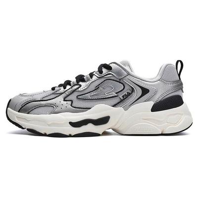 Y2K Fabric Synthetic Leather Sports Comfort Low-Top Lifestyle Casual Shoes Women Casual Shoes Lilac-Gray F12W312103FVA