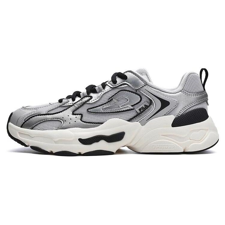 Fila Y2K Fabric Synthetic Leather Sports Comfort Low-Top Lifestyle Casual Shoes Women Casual Shoes Lilac-Gray F12W312103FVA