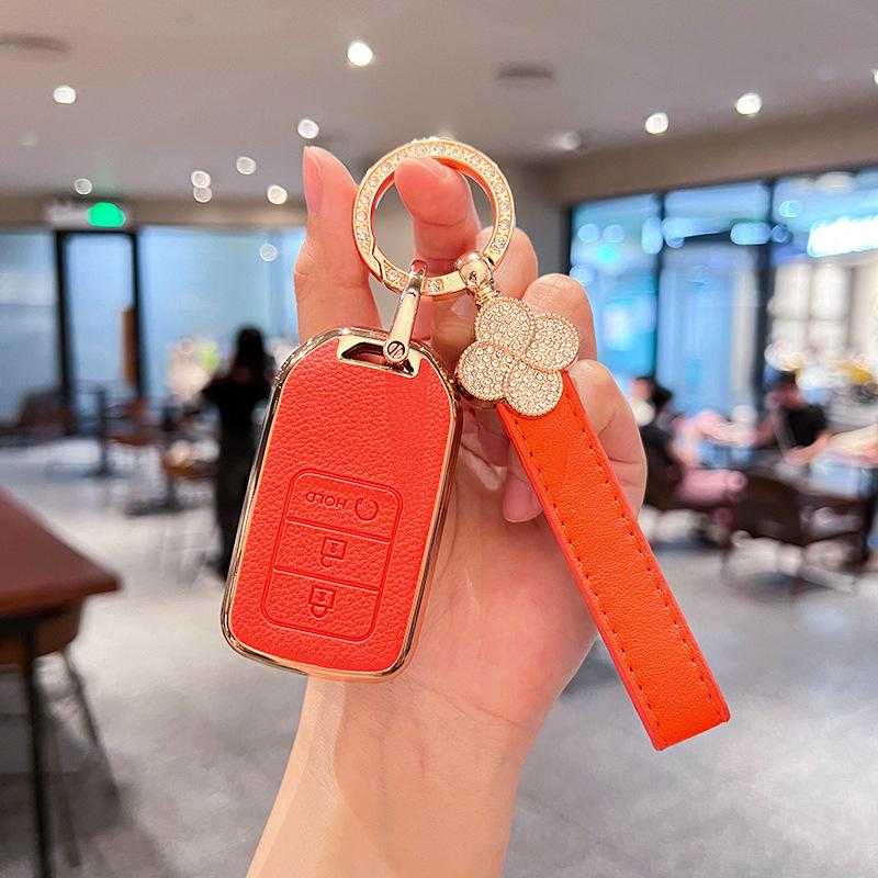 BT Car Key Case for 10th Gen CRV, Civic, Accord, Avancier, URV, Inspire, Haoying, and Lingpai