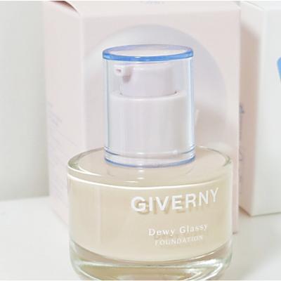 Dewy Glassy Foundation 30ml 7 Farben, Größe 1 verfügbar für Paketversand, 1 Stück, Nr. 1 Eisig