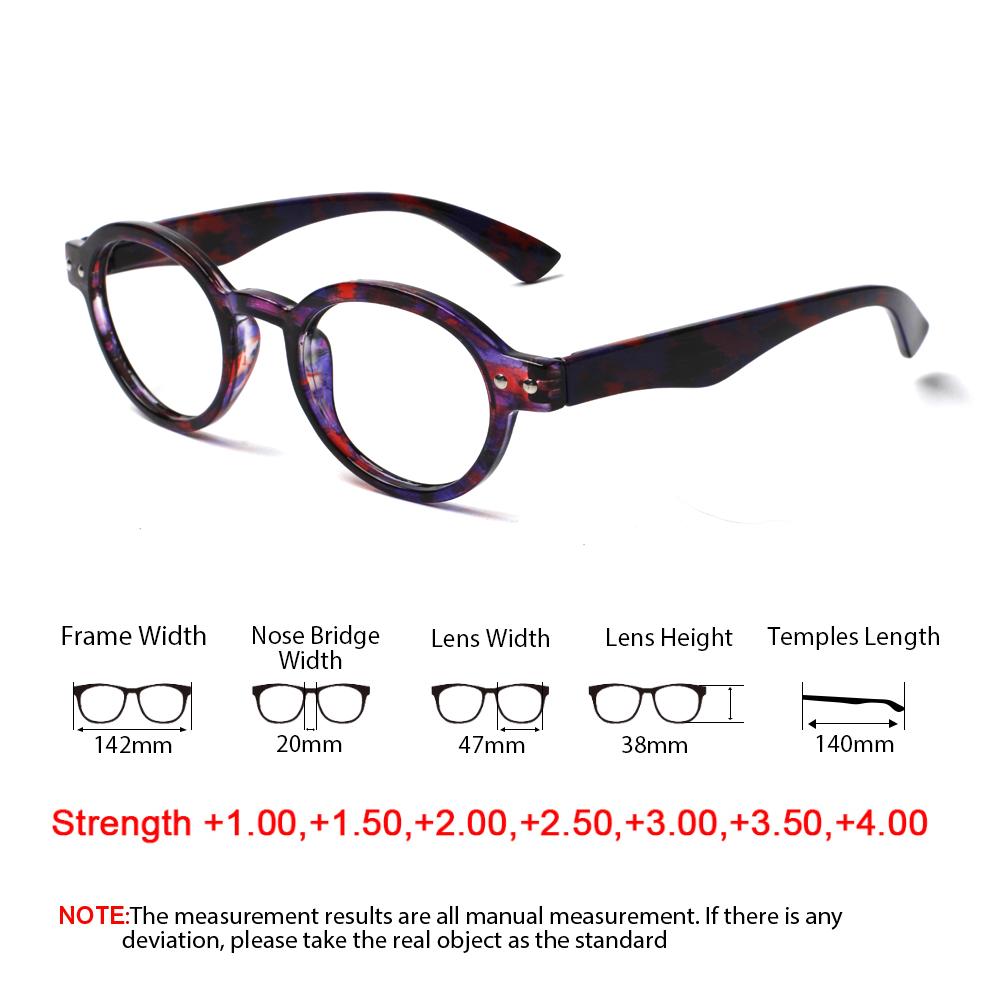 TUREZING Reading Glasses for Women Men HD High Quality Portable Comfortable Prescription Glasses+2.0+3.0+4.0