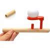 Classic Wooden Games Floating Blow Pipe Balls Balance Blowing Toys Fun Stress Reliever for Kids