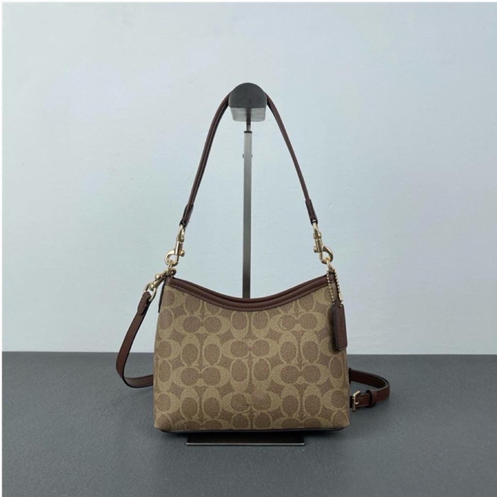 Coach 25 Laurel Mini Hobo Bolsa Transversal e de Ombro Versátil para Mulheres