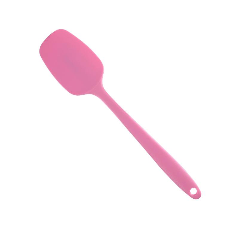 28cm Large Full Pack Silicone Scraper Integrated Silicone T Shovel Baking Tool Butter Butter Stirring Shovel Scraping Spoon