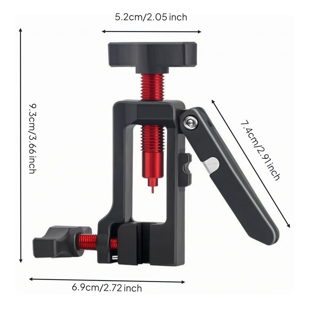 Hydraulic Hose Needle Driver Threaded Brake Insertion Tool Easy