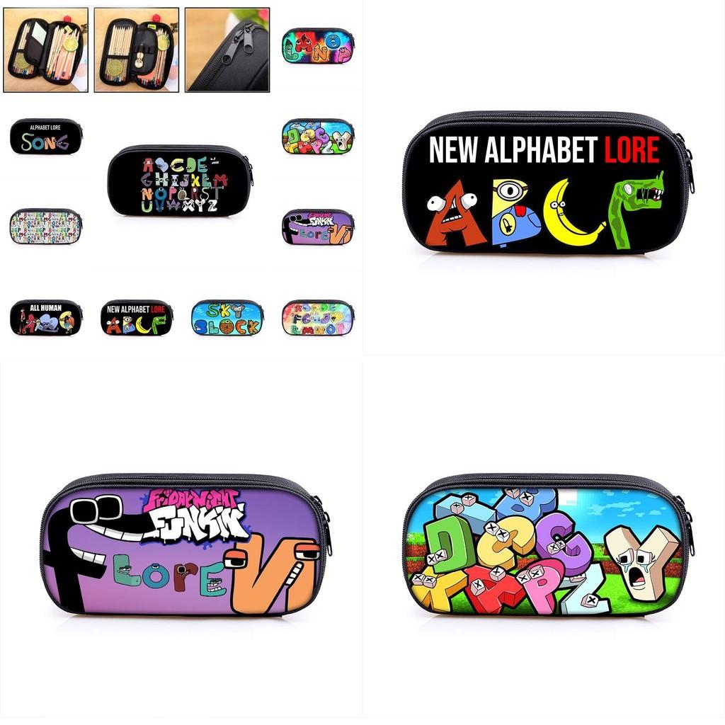 Alphabet Lore Pencil Case Large Capacity Pouch Bag For Students Gift