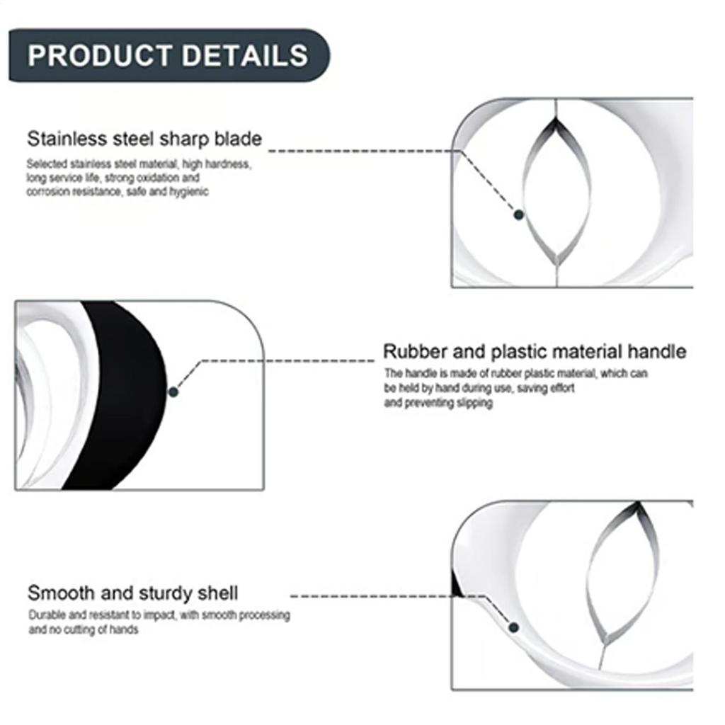 Mango Slicer non slip extra large mango divider fruit splitter Mango Cutters Corer Ergonomic Handle Kitchen Peeler Fruit Tools