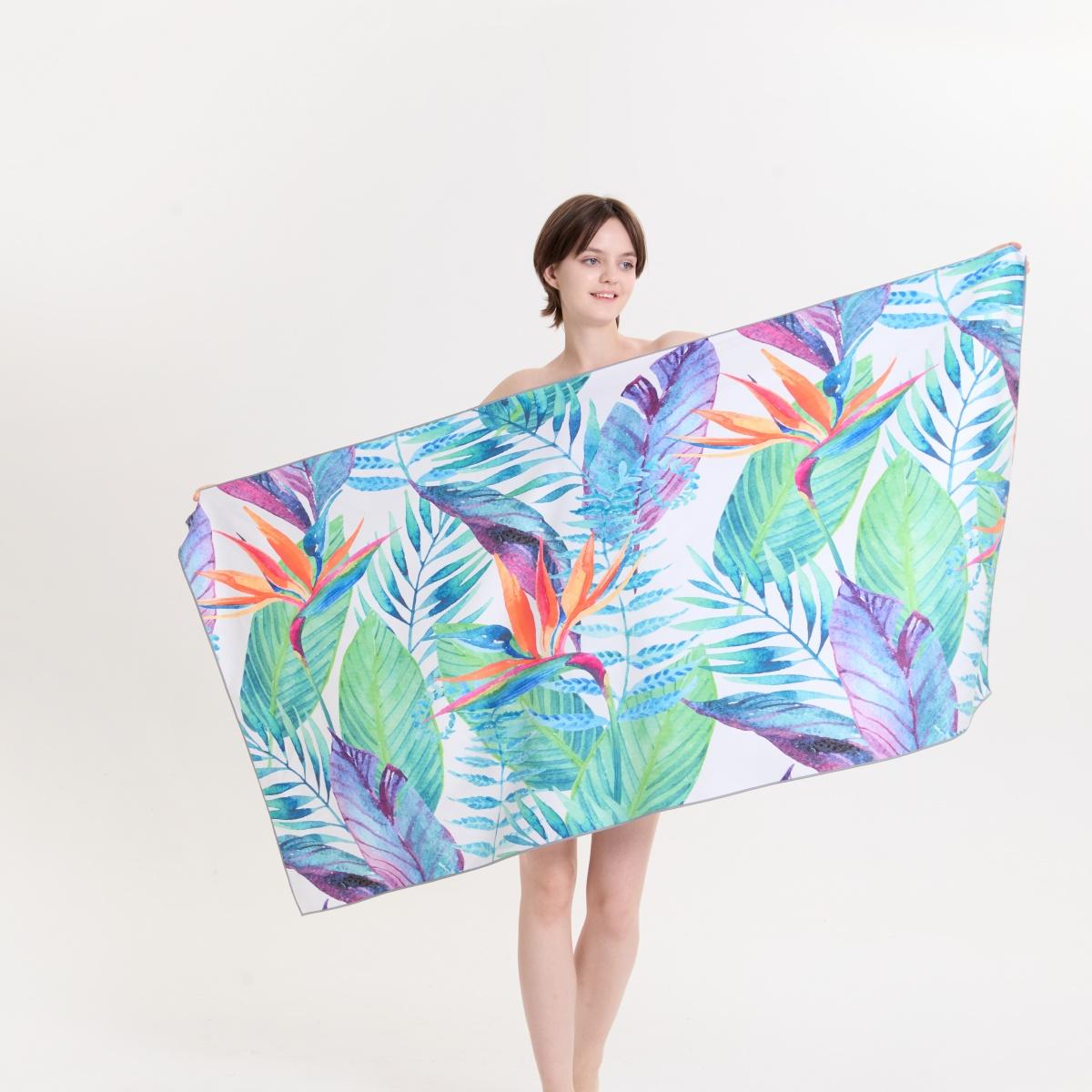 

Boho Super Absorbent Microfiber Beach Towel Quick Dry Towel Travel Towel Sandproof Soft Light Quick Drying for Beach Swimming W30*H60(CM)
