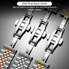 Correa de Metal para Samsung Galaxy Watch 8 40mm 44mm / Watch8 Classic 46mm Pulsera de Acero Inoxidable para Galaxy Watch Ultra 47mm 2025 Correa