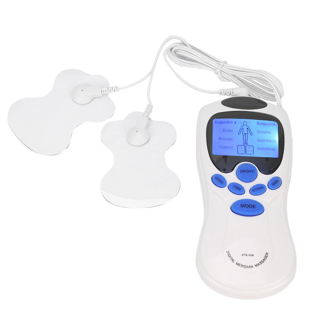 Portable Muscle Stimulator Device Pain Relief Electric Body Muscle Massager Machine