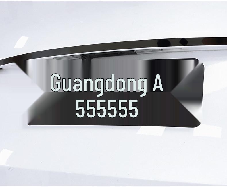 Tesla Model Y/YL/3 License Plate Frame Protector & Decorative Cover