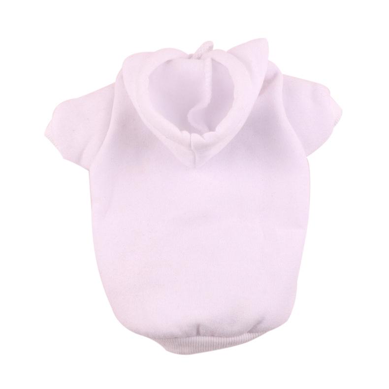 

2025 Solid Color Dog Hoodie for Puppies & Large Dogs XXL