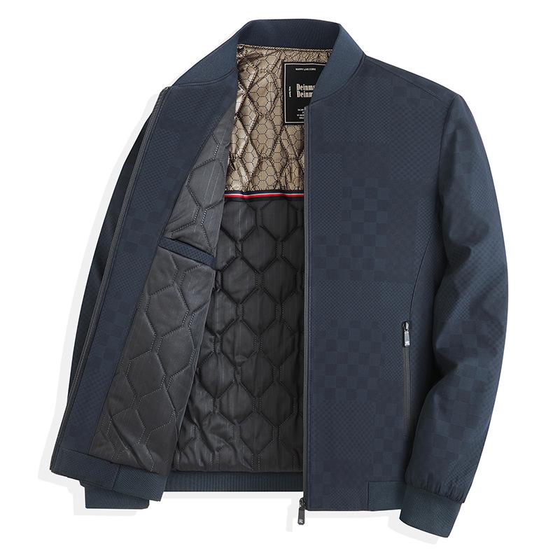 Fleece-Lined Stand-Collar Men s Winter Jacket (2025) 190