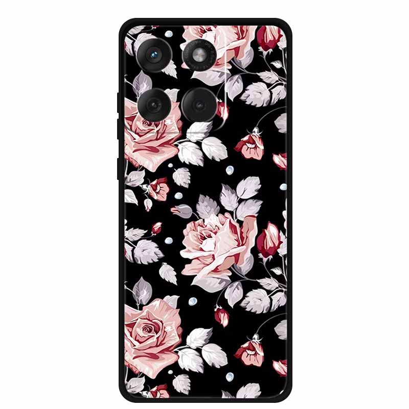 

Для чохла Motorola Edge 70 / Moto X70 Air 5G Милий Кіт М який Силіконовий TPU Чохол для Moto XT2601-2 XT2603-2 Переливчастий Мармуровий Бампер Moto Edge 70 5G